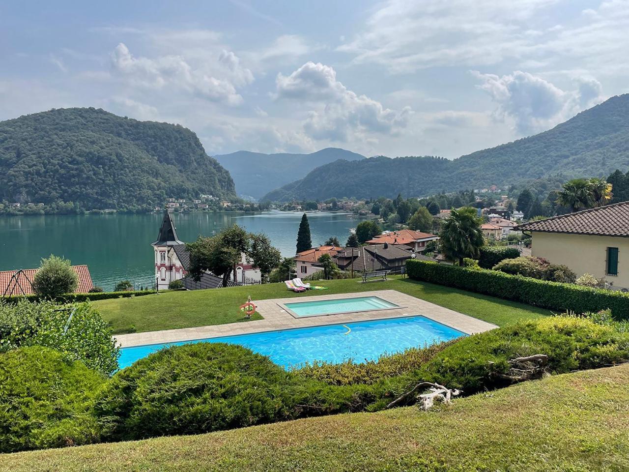 Villa Mario - Casa Vacanze Lavena Ponte Tresa Exterior foto